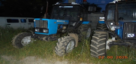 Tractor Belarus 82.1 Serial number МХ9900Х02LК022377