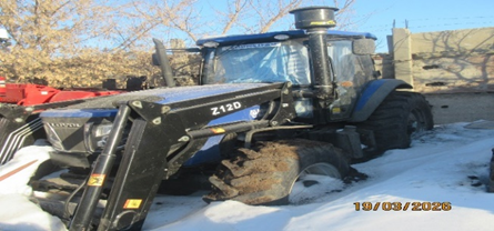 Kun TZ12D Mounted Equipment, Serial Number 547068