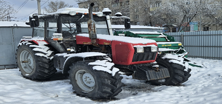 Трактор Беларус 1221.2 с расш. радиатором и доп. топливным баком Серийный номер 01461
