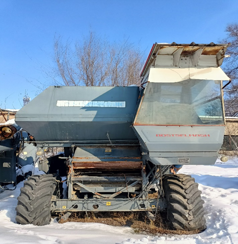 Niva-Effect combine harvester SK-5ME-1 with windrower, conditioner, 5.0 m header, 2014