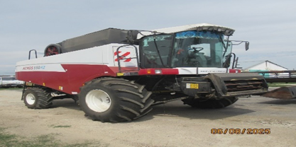 ACROS 550KZ Self-Propelled Grain Combine Harvester with IRS, with ZZT-9 Conveyor Grain Header, EGR, Serial Number ACROS 550KZ 000540