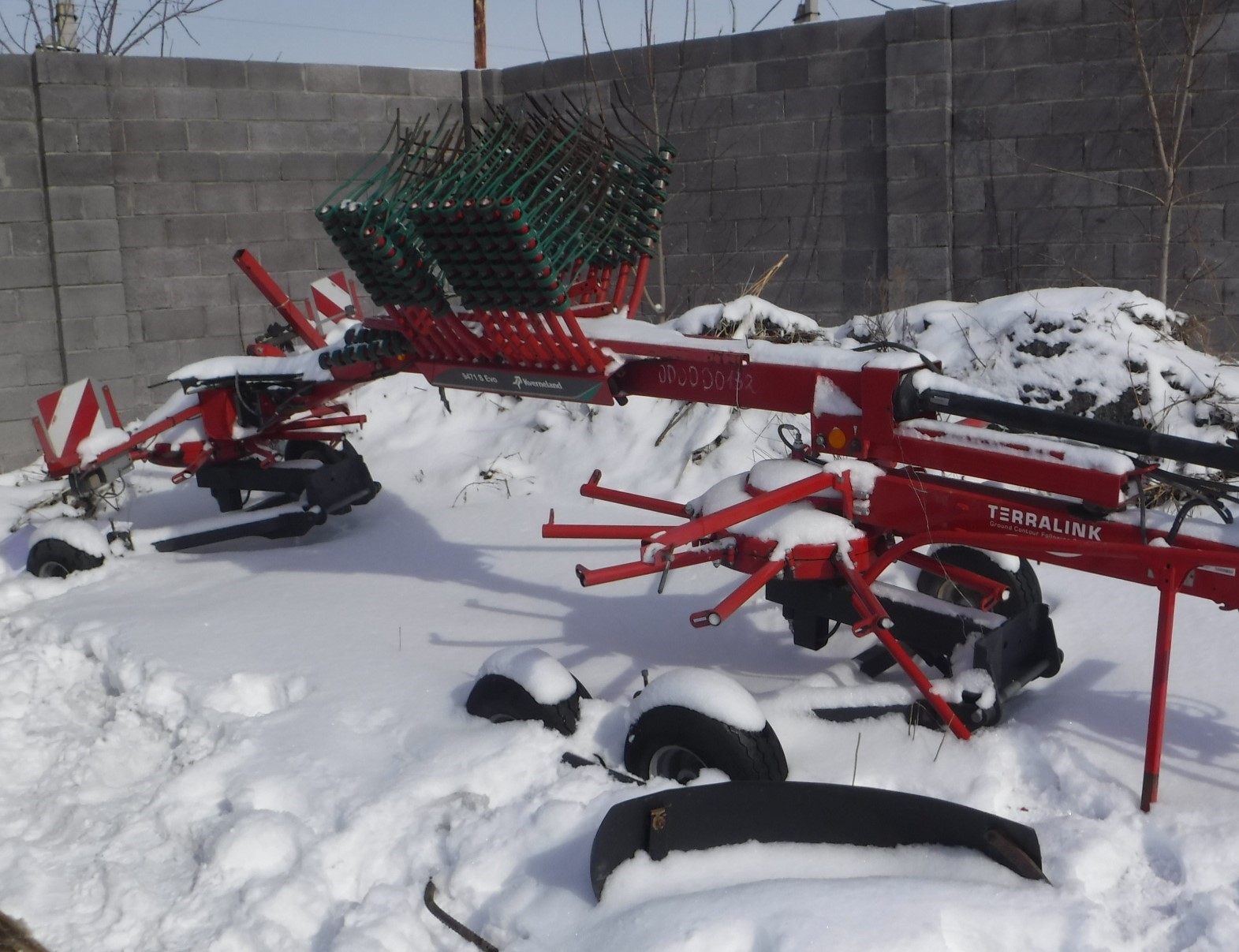 KVERNELAND EVO 9471S - 7,1 м роторный валкообразователь